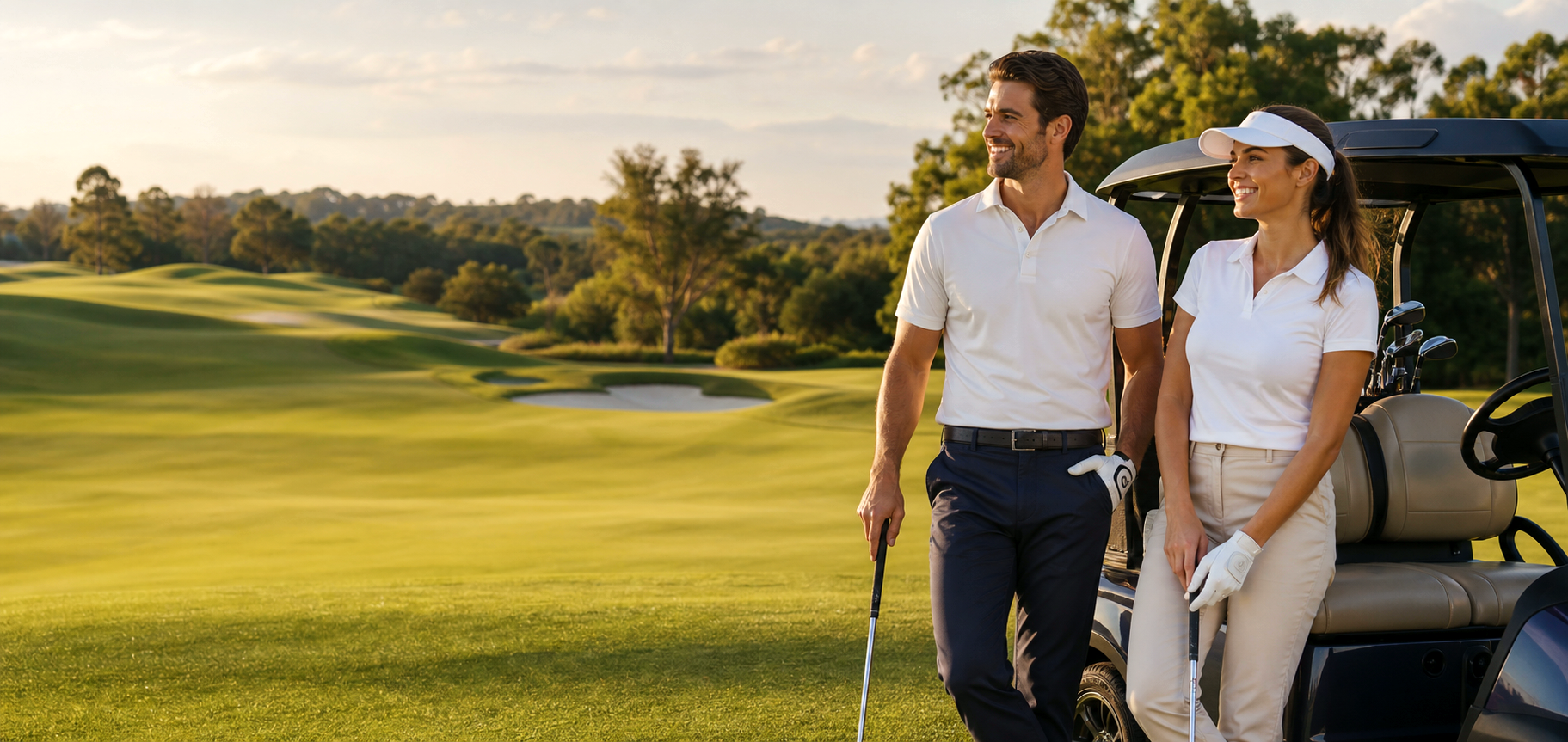 Golfmotiv für die Geschenkkarte